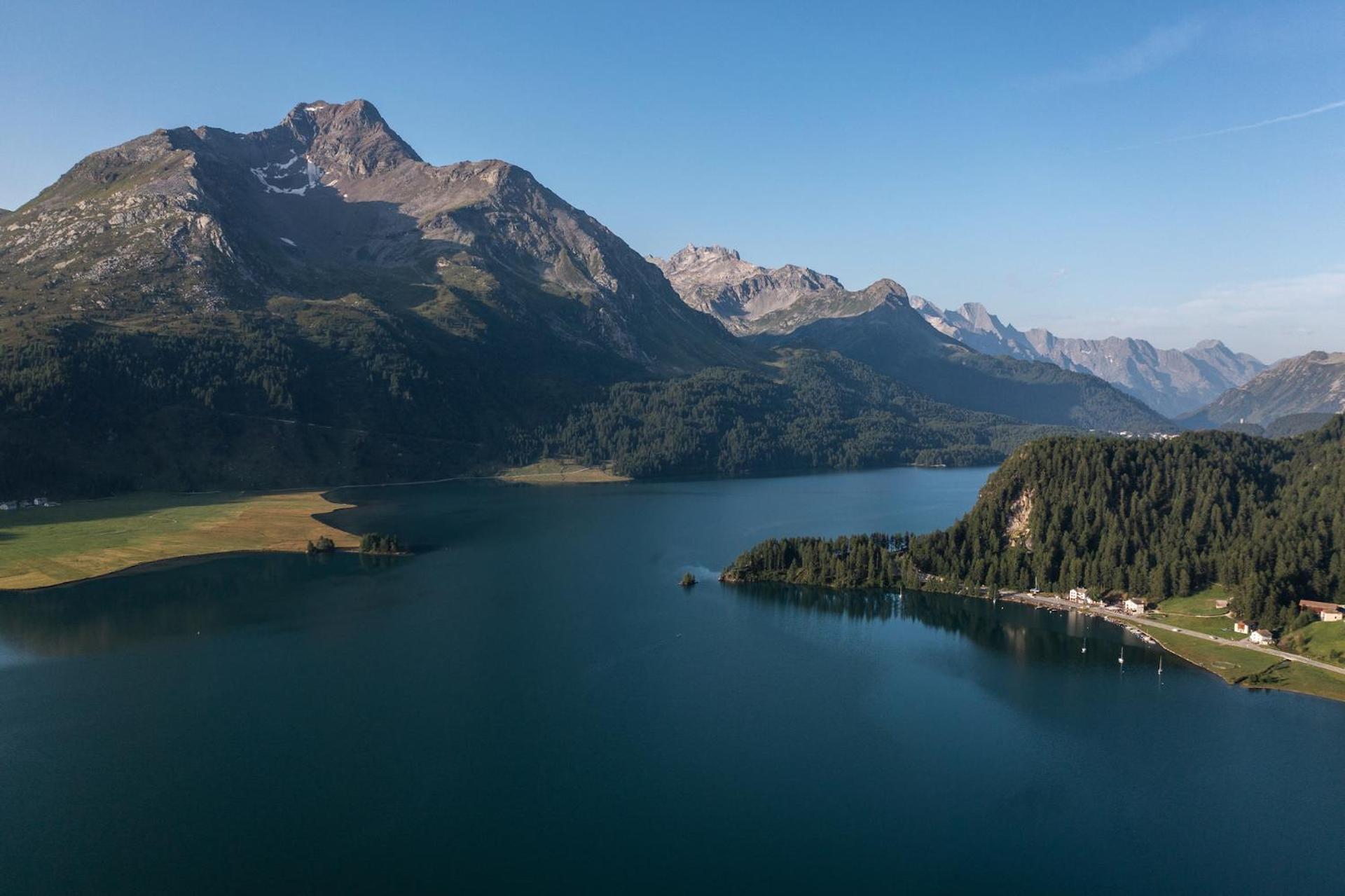 Hotel Cristallina Sils Maria Dış mekan fotoğraf