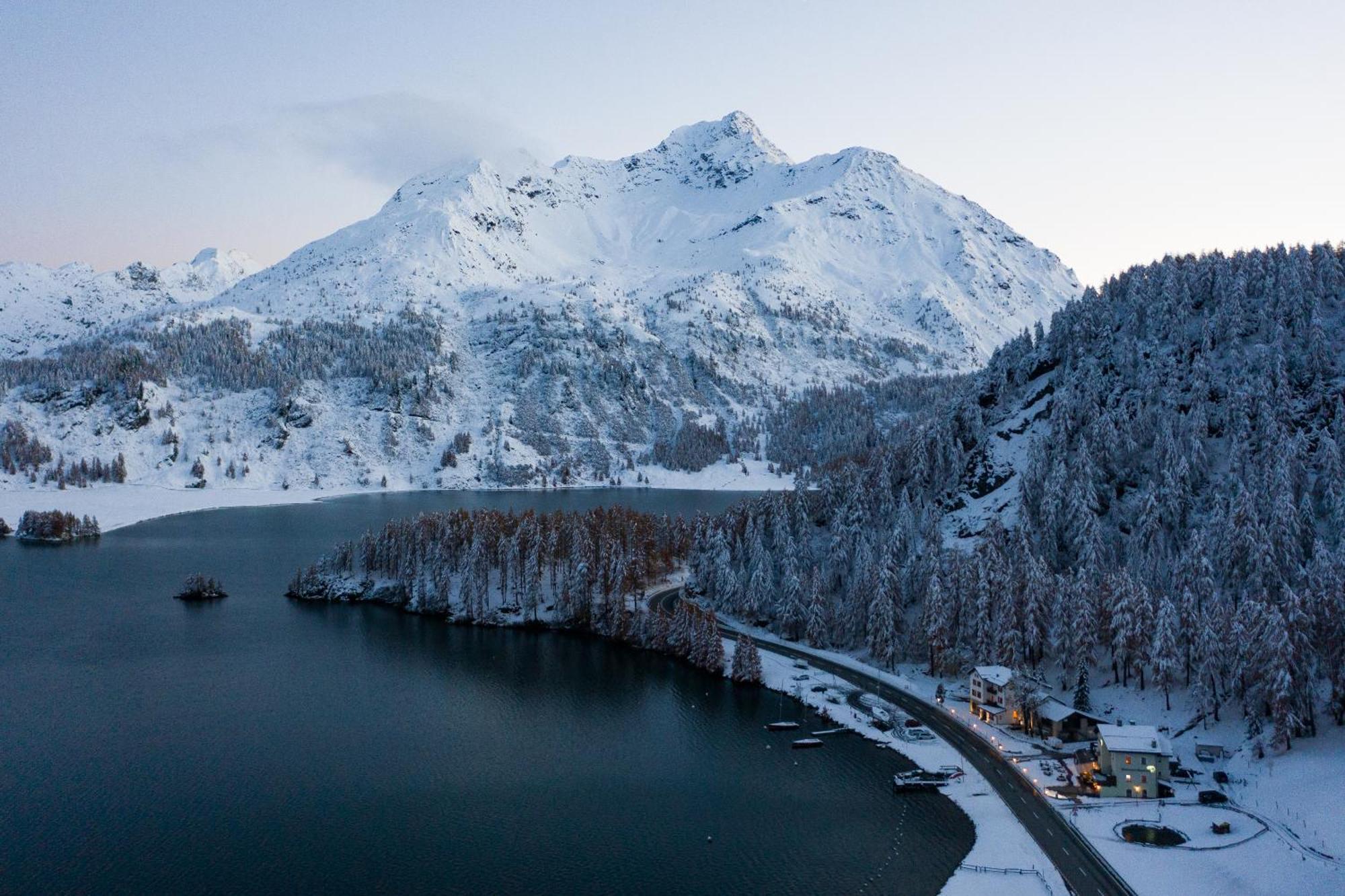 Hotel Cristallina Sils Maria Dış mekan fotoğraf