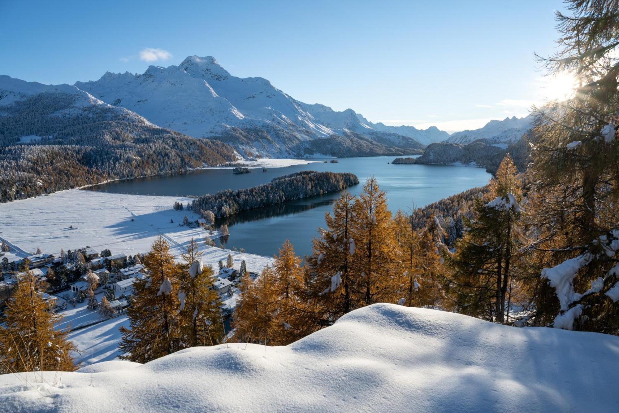 Hotel Cristallina Sils Maria Dış mekan fotoğraf
